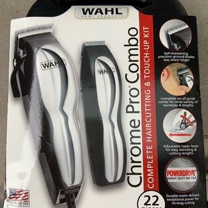 Wahl Clippers Chrome Pro Combo
